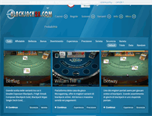 Tablet Screenshot of blackjack2k.com